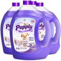 퍼플리 실내건조 일반용 드럼용 세탁 액체세제 라벤더향, 4개, 2.5L