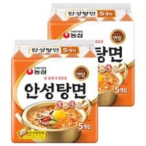 농심 안성탕면 125g, 10개