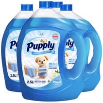 퍼플리 실내건조 일반용 드럼용 세탁 액체세제, 4개, 2.5L