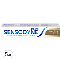 센소다인 멀티케어 치약, 100g, 5개