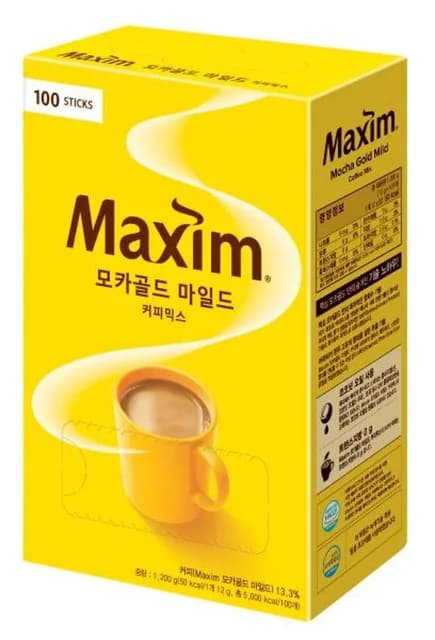 맥심 모카골드 마일드 100T