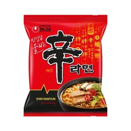 신라면 120g 봉지