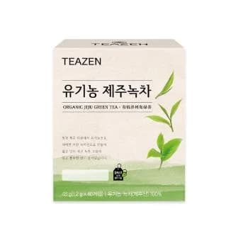 티젠 유기농 제주녹차 40T