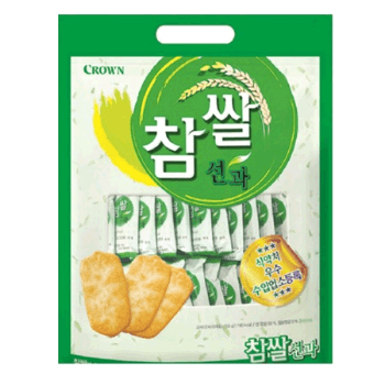 크라운 참쌀선과(대) 253g