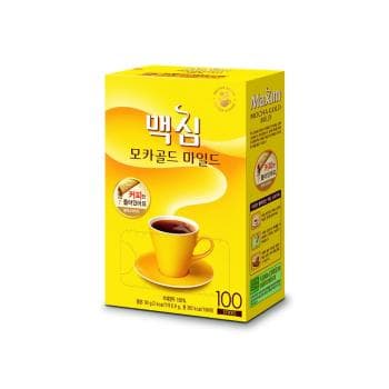 맥심 모카골드 마일드 설탕없는 블랙믹스 90g(0.9x100T)