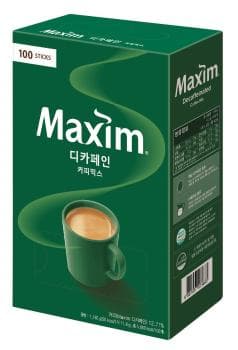 맥심 디카페인 커피믹스 100T