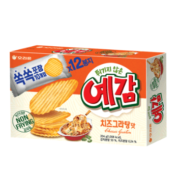 오리온 예감 치즈그라탕맛L 204g