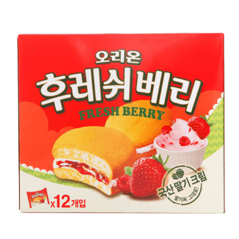 오리온 후레쉬베리 오리지널 336g(12P)