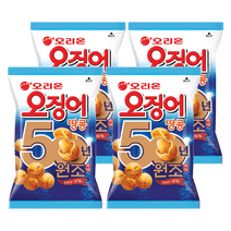 오징어 땅콩, 98g, 4개