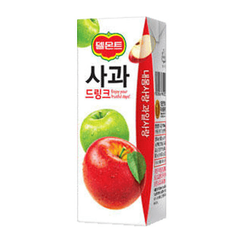 롯데델몬트 드링크사과 190mlx32개입/box