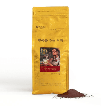 맥널티 행복을 주는 커피 리치헤이즐넛향(분쇄) 1kg