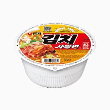 농심 김치사발면 86gx24입/box