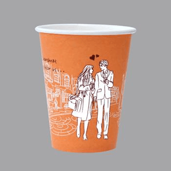 8oz 종이컵 기성인쇄 50pcs/pac